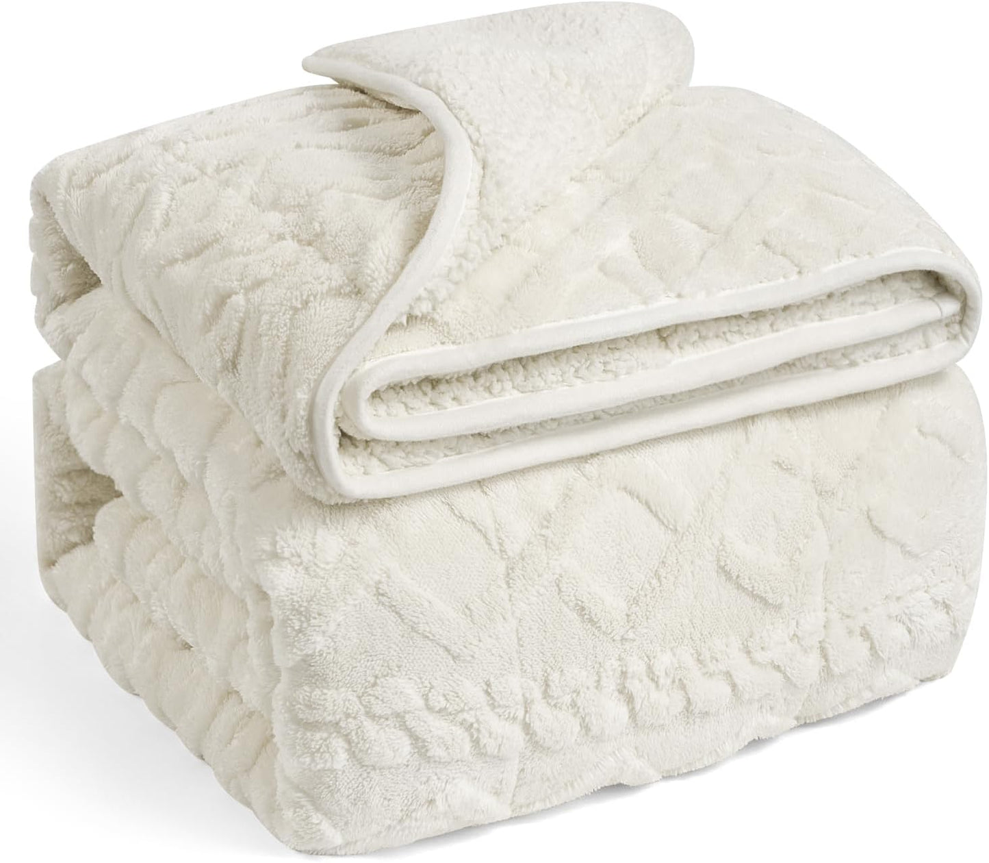 Wemore Weighted Blanket for Adults 20 lbs Cozy Fluffy Throw