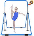 Safly Fun Expandable Kid Gymnastics Bars for Home - Portable Junior