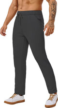 Fleece Lined Sweatpants 27 in Inseam Athletic Joggers for Short Men