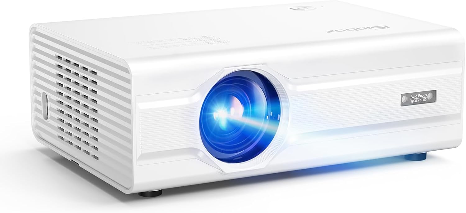 Auto Focus 4K Support Projector with WiFi 6 and Bluetooth 5.2