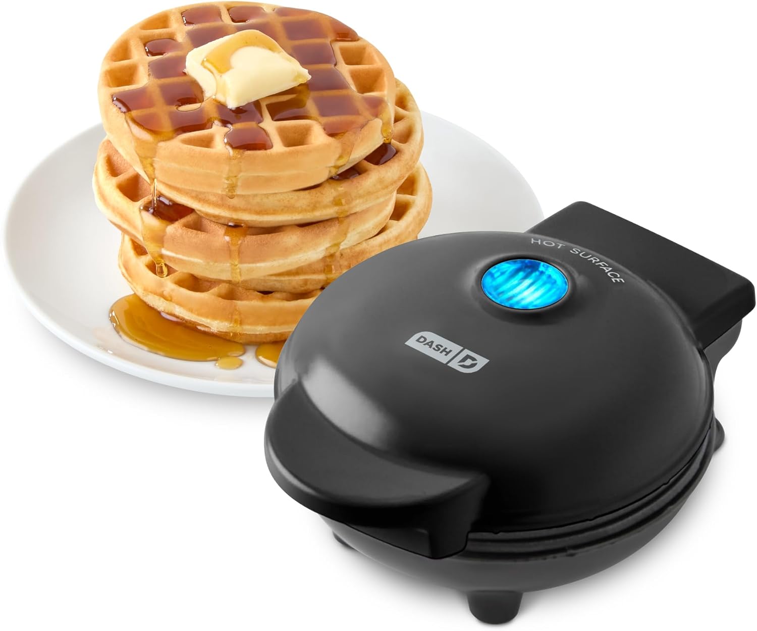 DASH Mini Waffle Maker - Quick Nonstick Fun