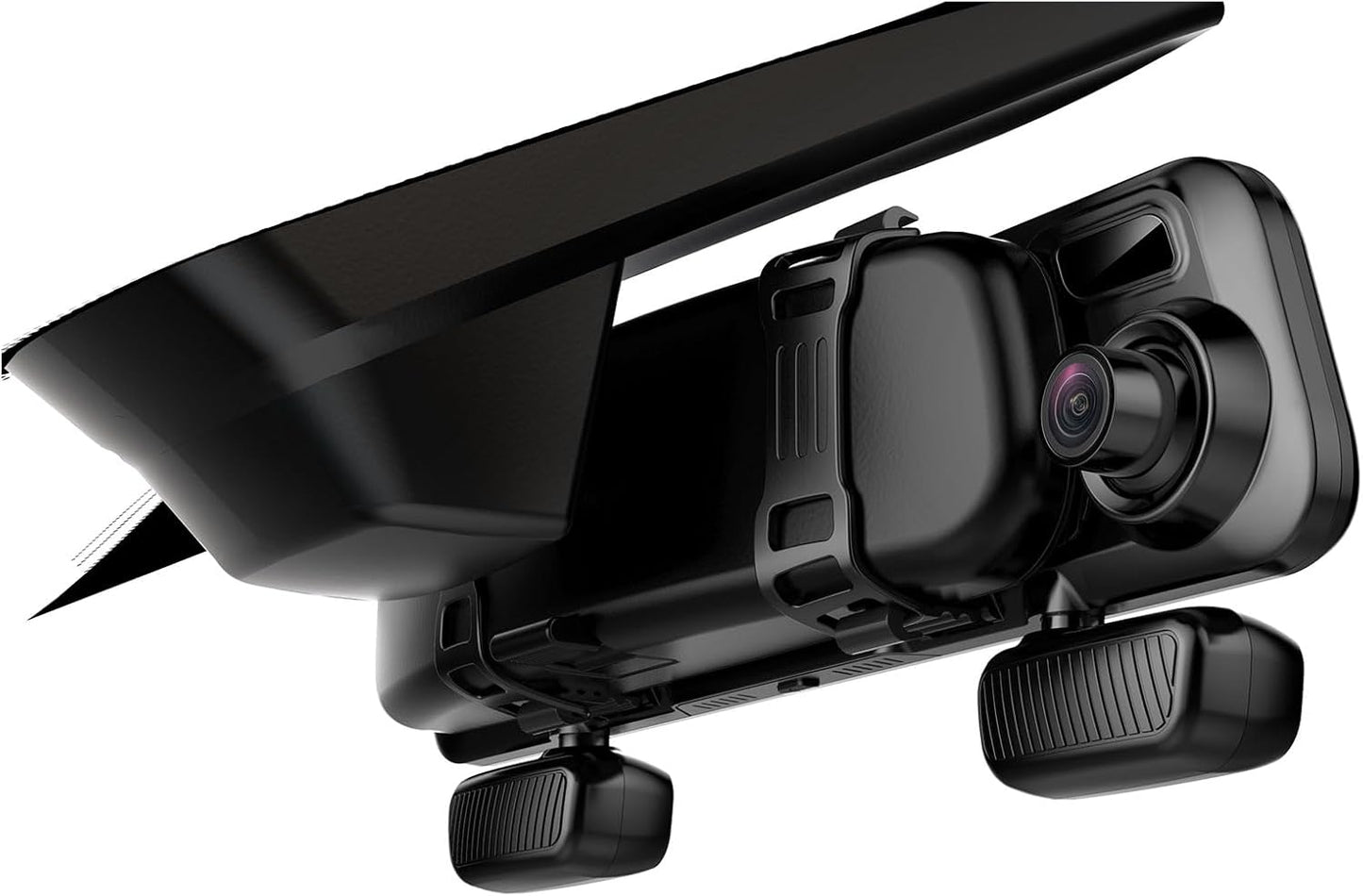 PRUVEEO 12ft' Mirror Dash Cam with 360 Degree View and GPS