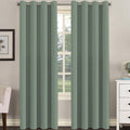 Room Darkening Curtains 52 x 84 in Panels - Thermal Insulated
