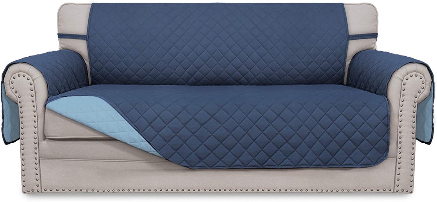 Easy-Going Sofa Slipcover Reversible Loveseat Cover for Pets