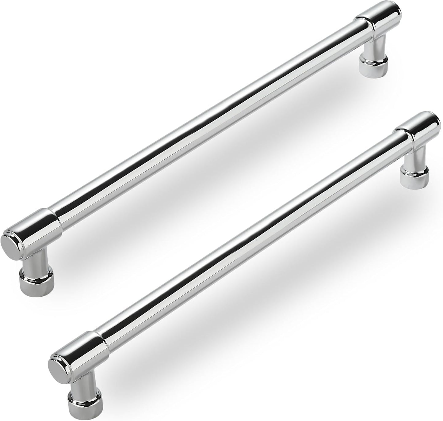 12 Inch Polished Chrome Cabinet Pulls for Stylish Home Upgrade