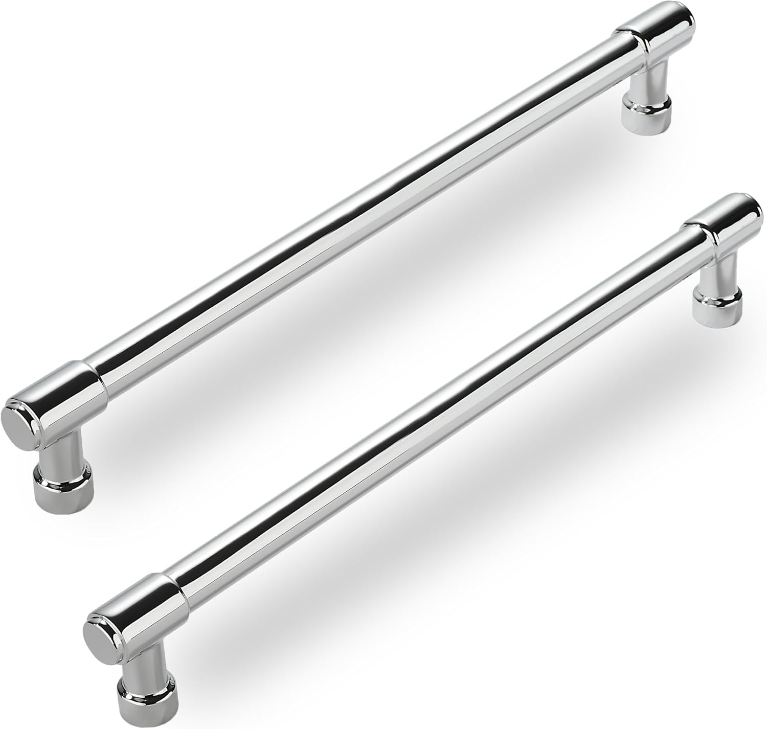 12 Inch Polished Chrome Cabinet Pulls for Stylish Home Upgrade