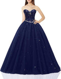 Women's Quinceanera Prom Dress with Elegant Sweetheart Design