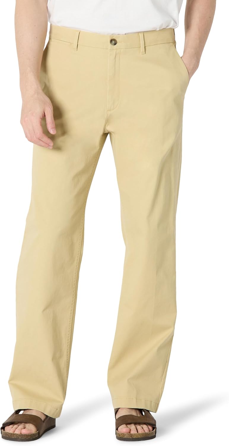 Relaxed-Fit Cotton Chino Pant for Comfort and Style