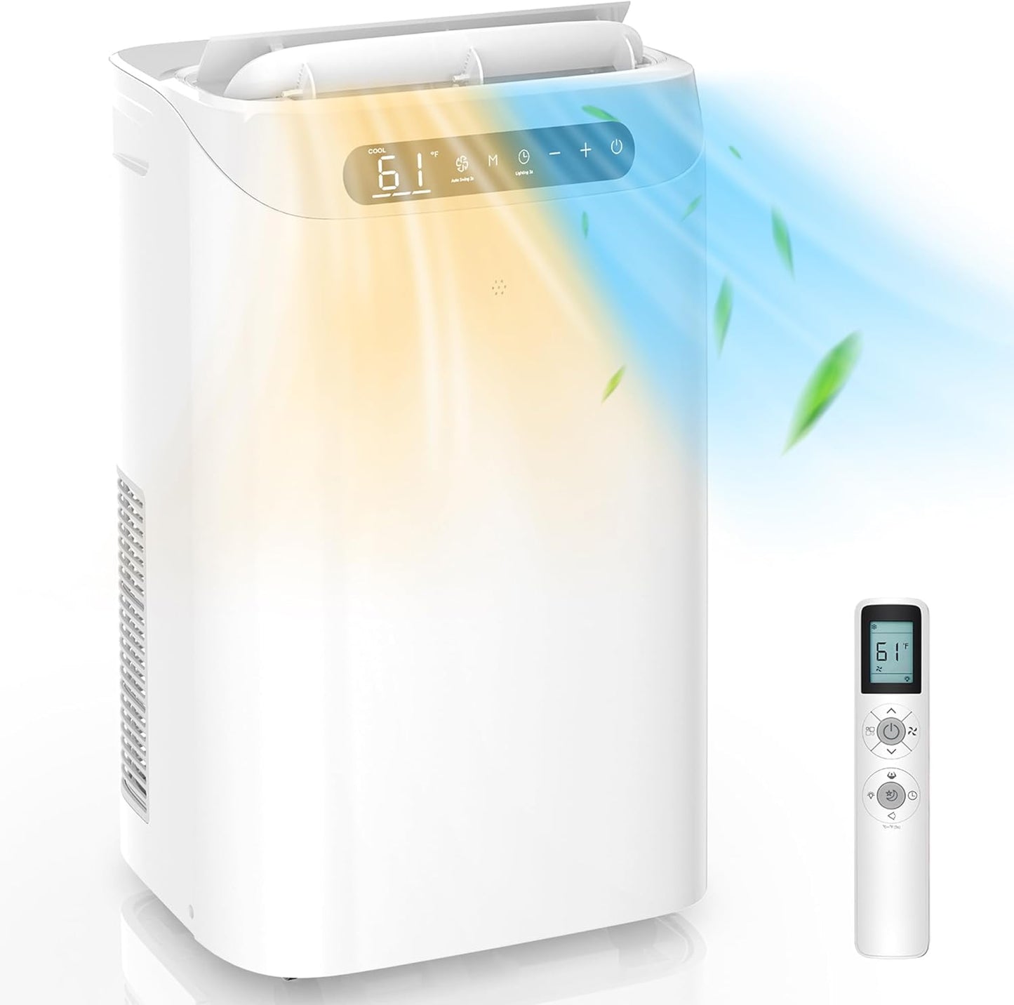 14000 BTU Portable Air Conditioner and Heater for Year-Round Comfort