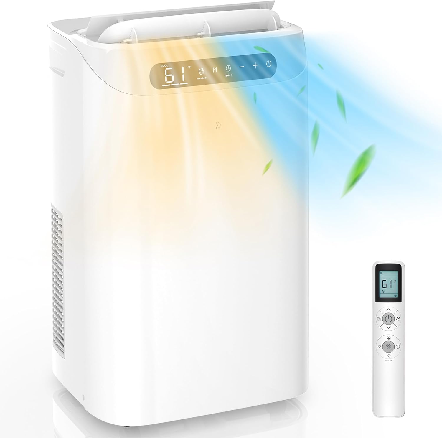 14000 BTU Portable Air Conditioner and Heater for Year-Round Comfort