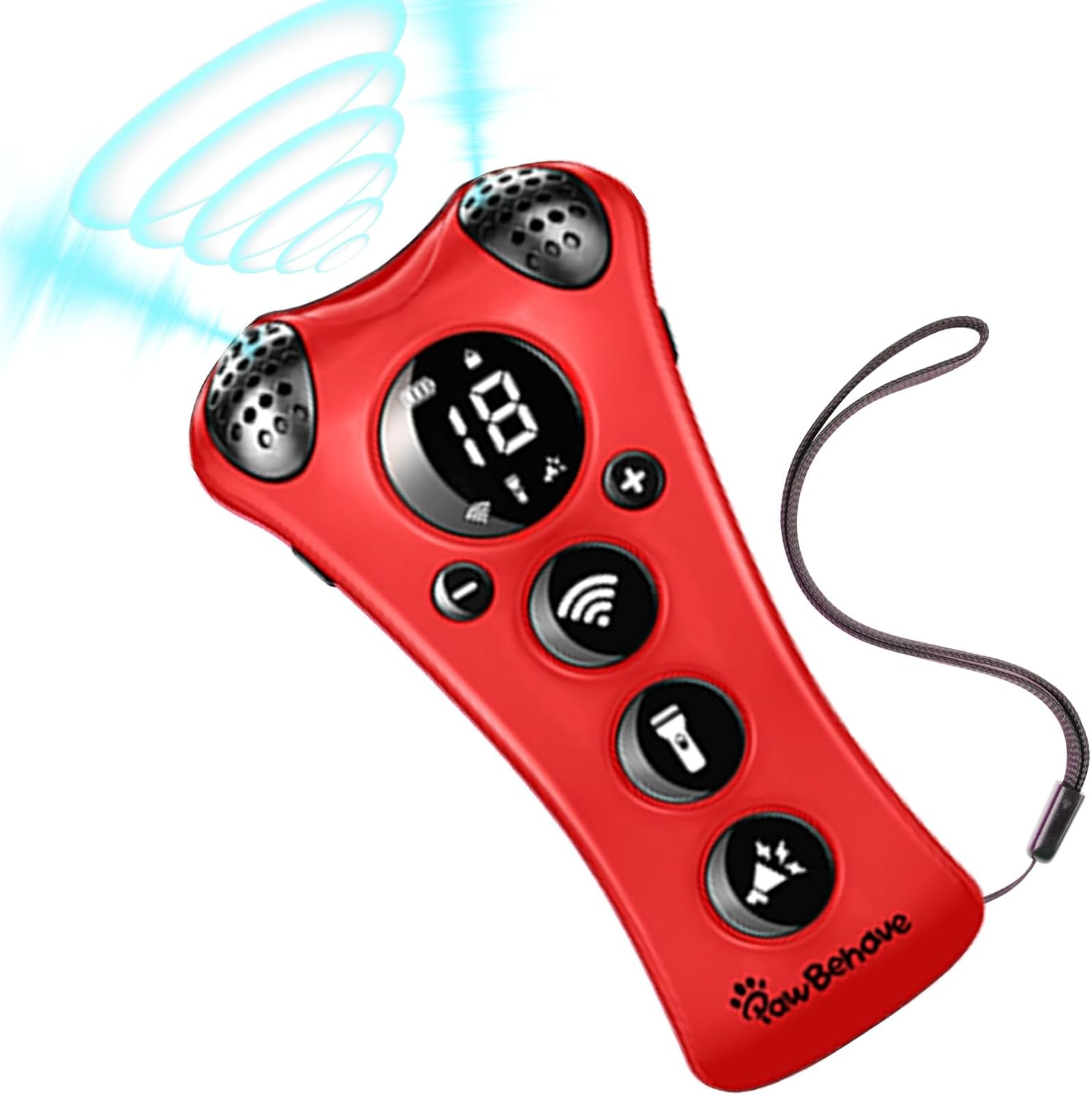 Ultrasonic Dog Bark Deterrent Device with Adjustable Levels