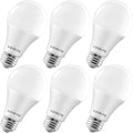 LUXRITE A19 LED Light Bulbs 100W Equivalent, 3500K Natural White