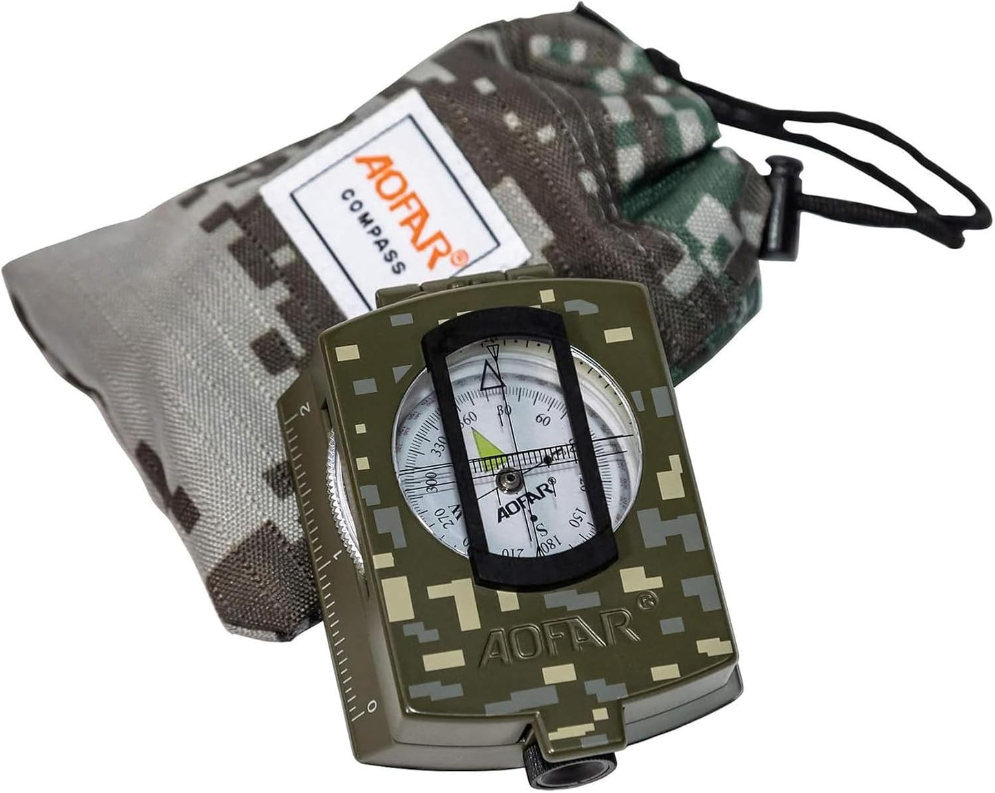 AOFAR AF-4580 Military Compass: Waterproof & Shakeproof