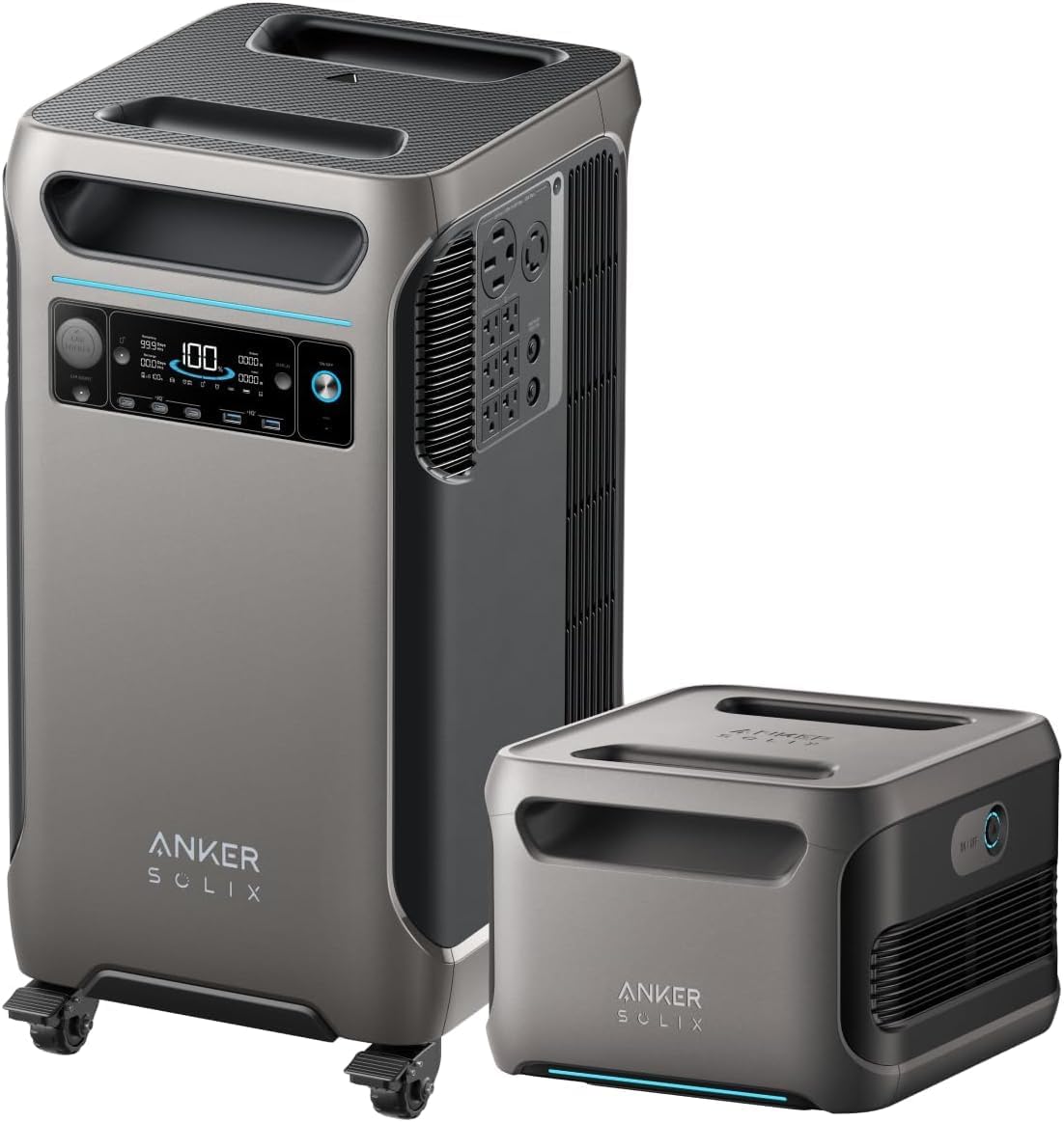 Anker SOLIX F3800 Portable Power Station - 7.68kWh LiFePO4 Batteries