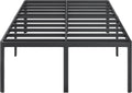 22 Inch High Full Size Bed Frame with Rounded Corner Legs - Sturdy