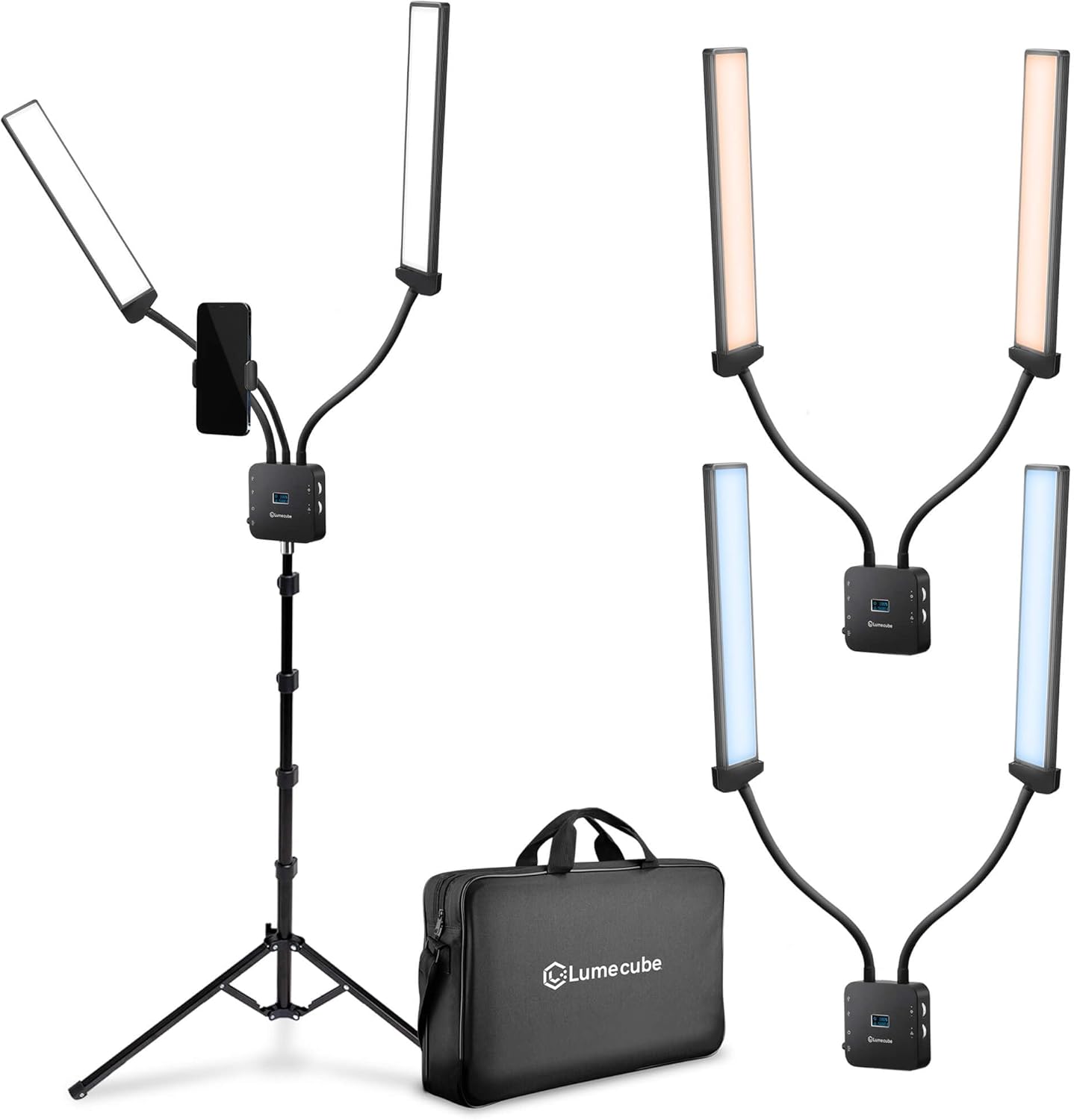Lume Cube Flex Light Pro - Portable Dual LED Lamp for Creators