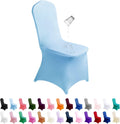 SUPERO Waterproof Spandex Chair Cover 12PCS - Stretch Dining