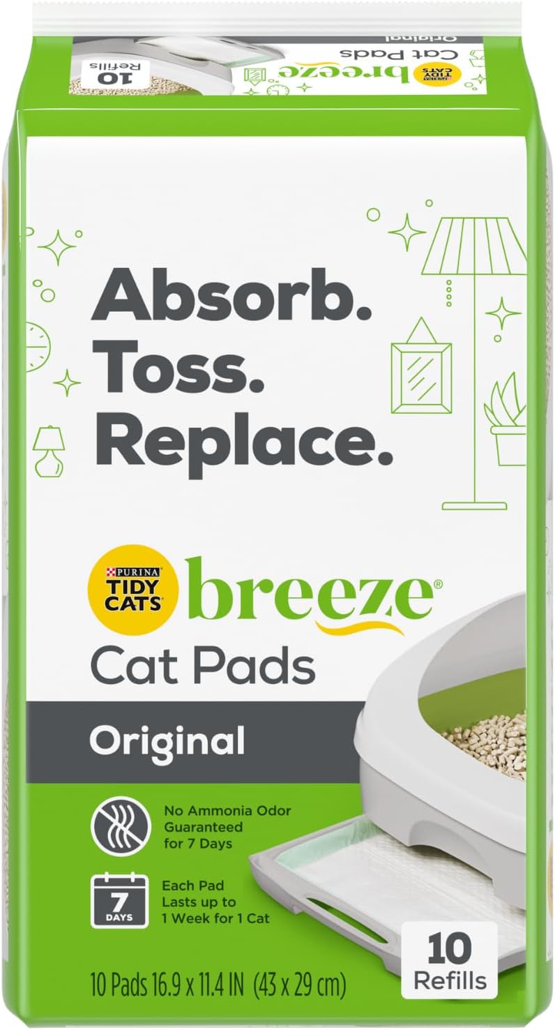 Purina Tidy Cats Breeze Refills for Easy Cat Litter Cleanup
