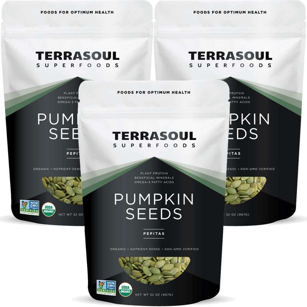Organic Pumpkin Seeds - Premium Quality, Raw, Unsalted, 6 Lbs