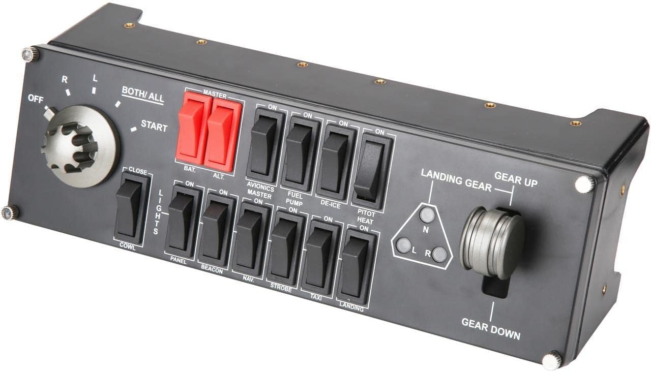 Logitech G Pro Flight Switch Panel for Realistic Simulations
