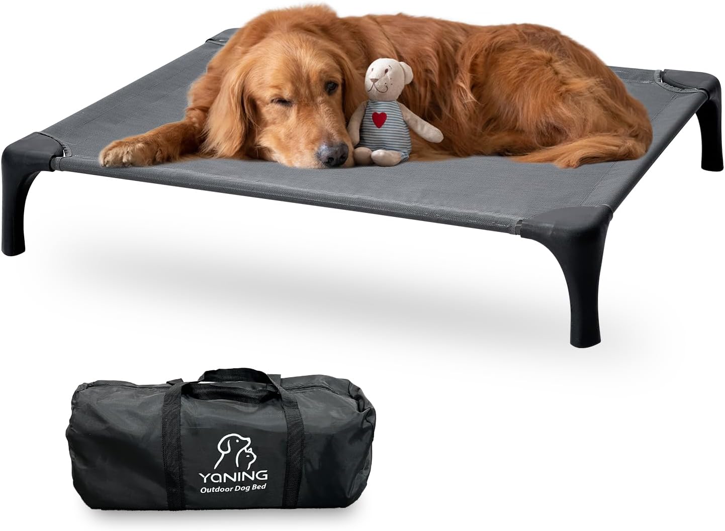 Portable Elevated Dog Bed for Travel - Yaning