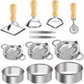 12PCS Dumplings & Ravioli Maker Set - Homemade Perfection!
