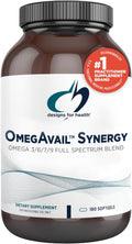 OmegAvail Synergy Omega Complex for Adults - 180 Softgels