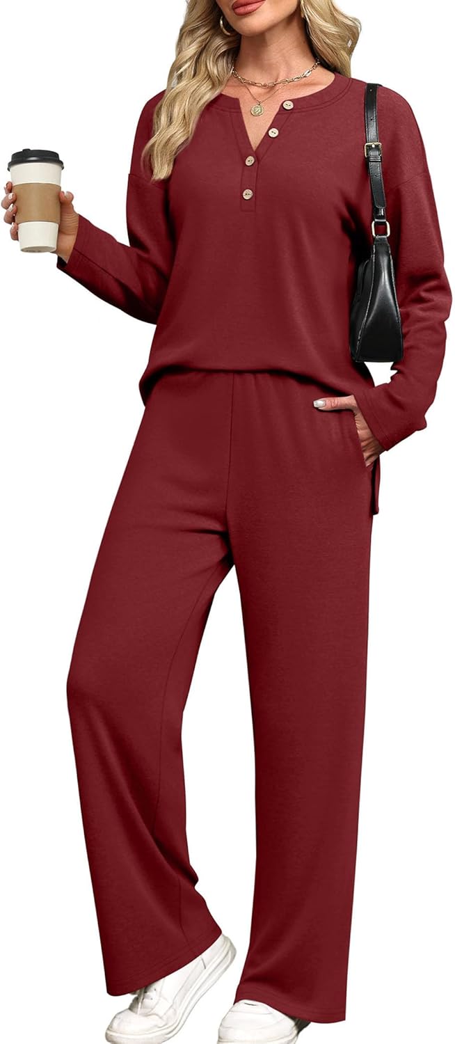 XIEERDUO Lounge Sets for Women - Stylish 2 Piece Loungewear