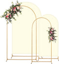 Metal Arch Backdrop Stand and Cover Set 7.2ft and 6ft - Easy