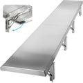 Concession Shelf 48 x 12 Stainless Steel Folding Shelf - Space Saving