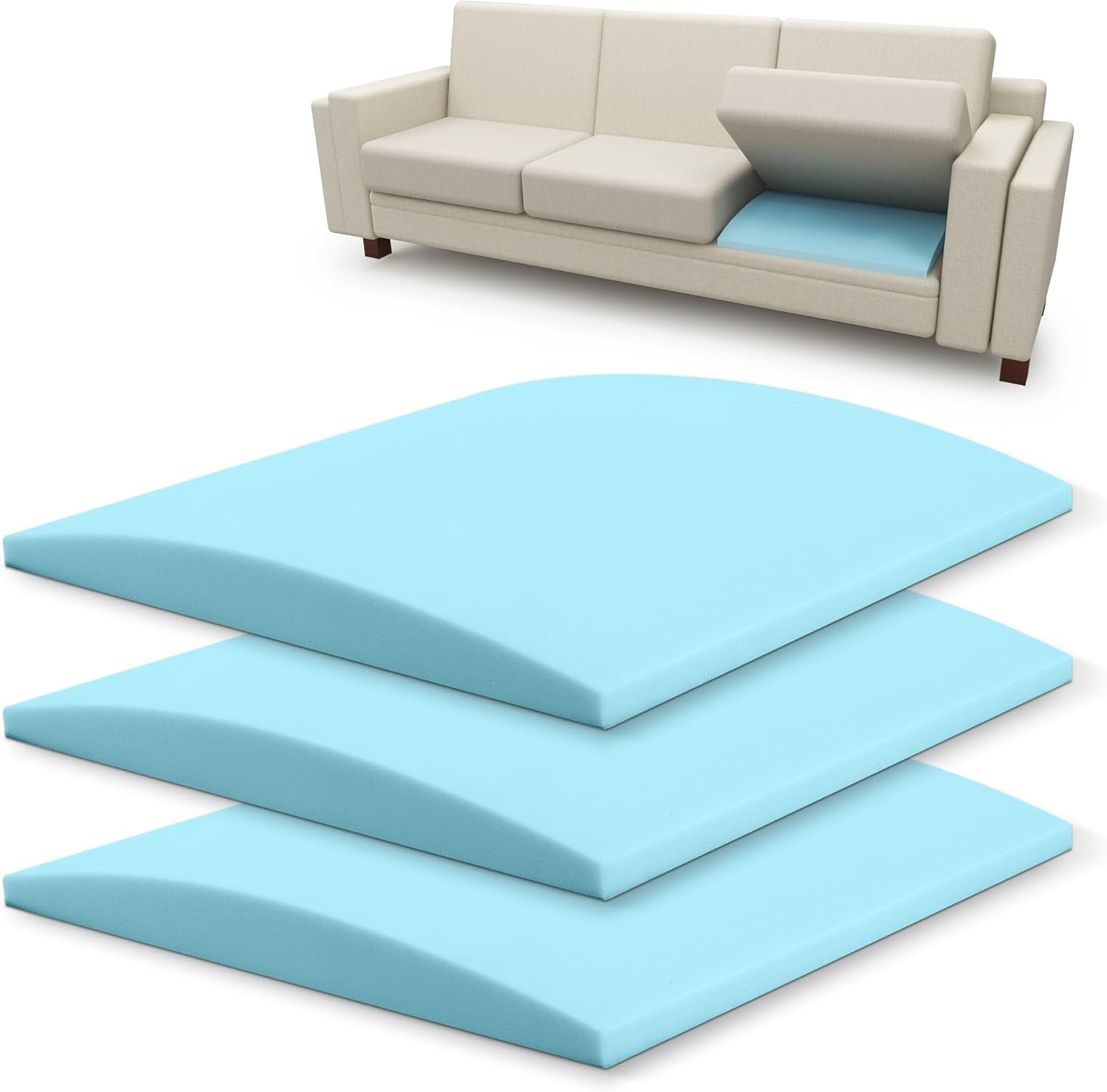 Tromlycs Couch Sofa Cushion Support for Sagging Seat Repair
