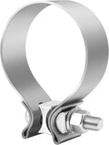 3 inch Exhaust Clamp for Heavy-duty Exhaust Systems - 4 Pack