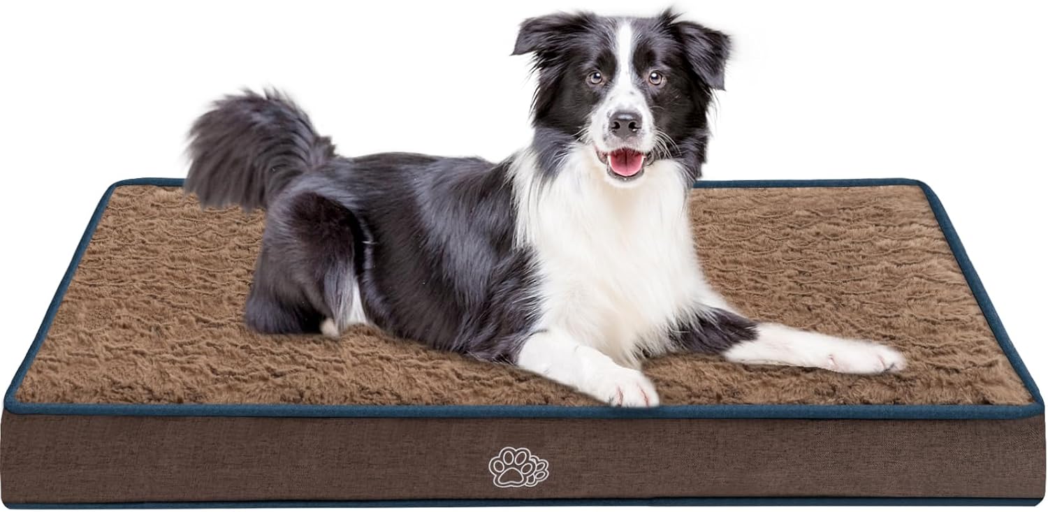 EMPSIGN Dog Bed Mat 35 Inch Reversible Warm & Cool for Dogs