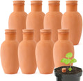 Self Watering Terracotta Planter Bulbs 8pcs - Large Reservoir