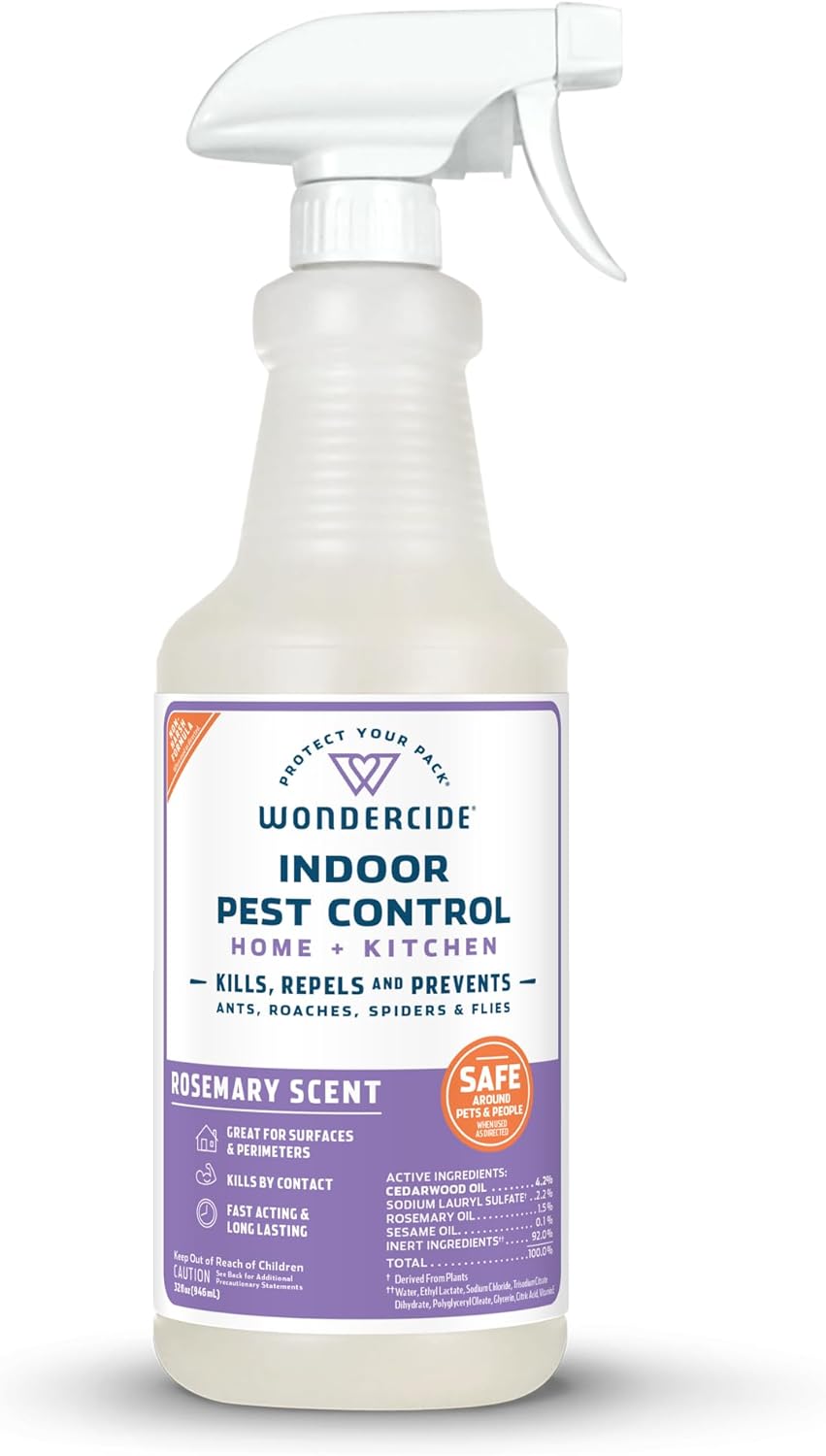 Wondercide Indoor Pest Control Spray for Home and Kitchen