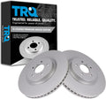 Front Brake Rotors Set Vented Premium G-Coated - Direct Fit