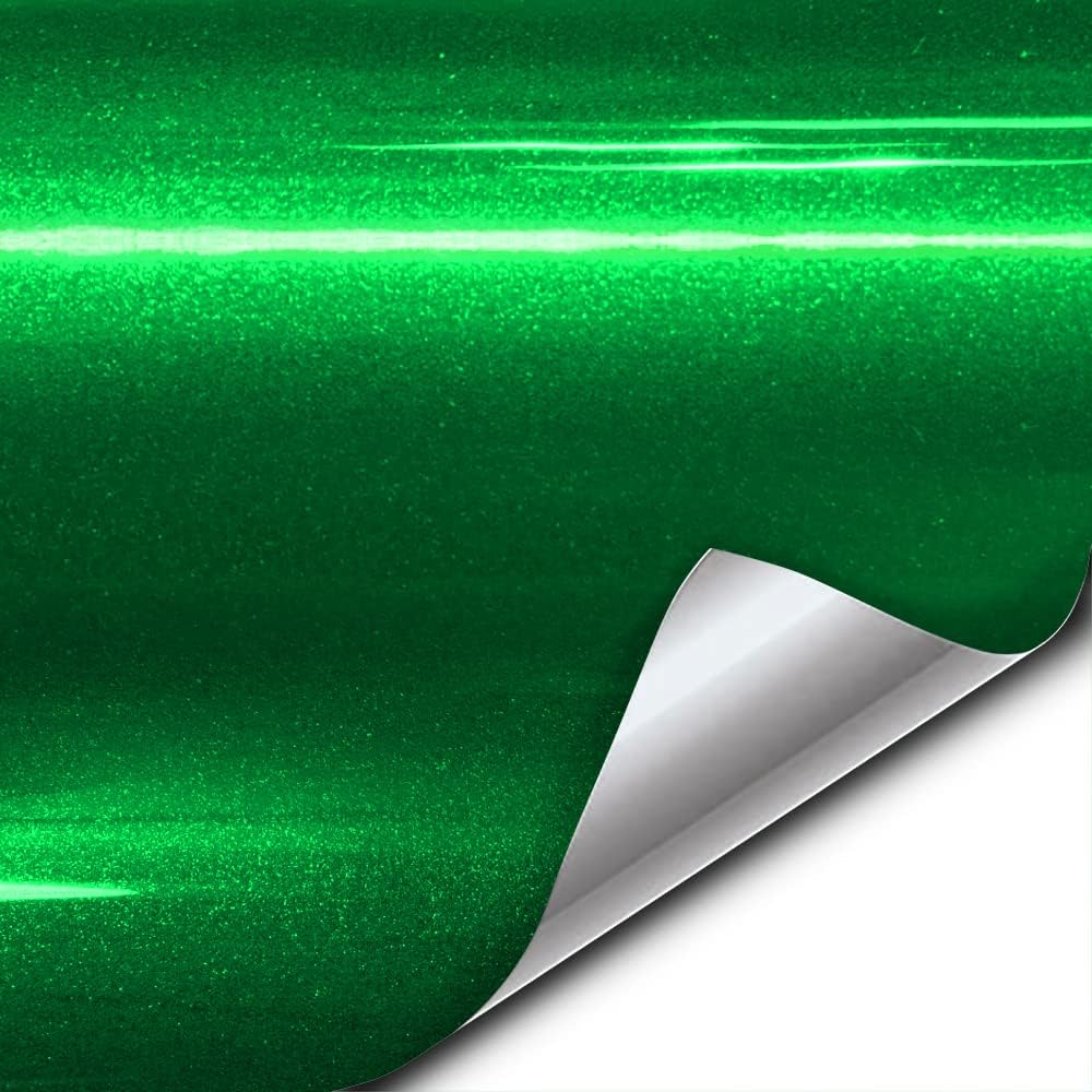VViViD XPO Gloss Liquid Metal Green Vinyl Car Wrap Film Review
