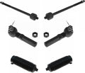 Front Inner & Outer Steering Kit Rack & Pinion Bellows - Direct Fit
