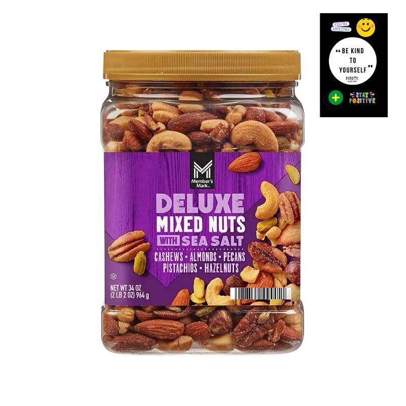 Premium Sea Salt Mixed Nuts, 34 oz by Maker Explorador