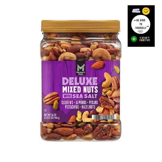 Premium Sea Salt Mixed Nuts, 34 oz by Maker Explorador