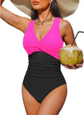 Tummy Control One Piece Swimsuit - Slimming Push Up Bathing Suit help