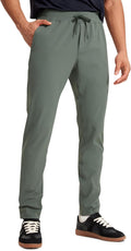 4-Way Stretch Athletic Pants for Men 30in Inseam - Slim Fit Everyday