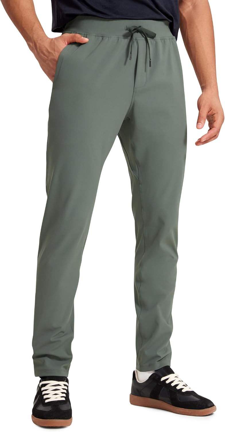 CRZ YOGA 4-Way Stretch Athletic Pants for Men - Perfect Fit