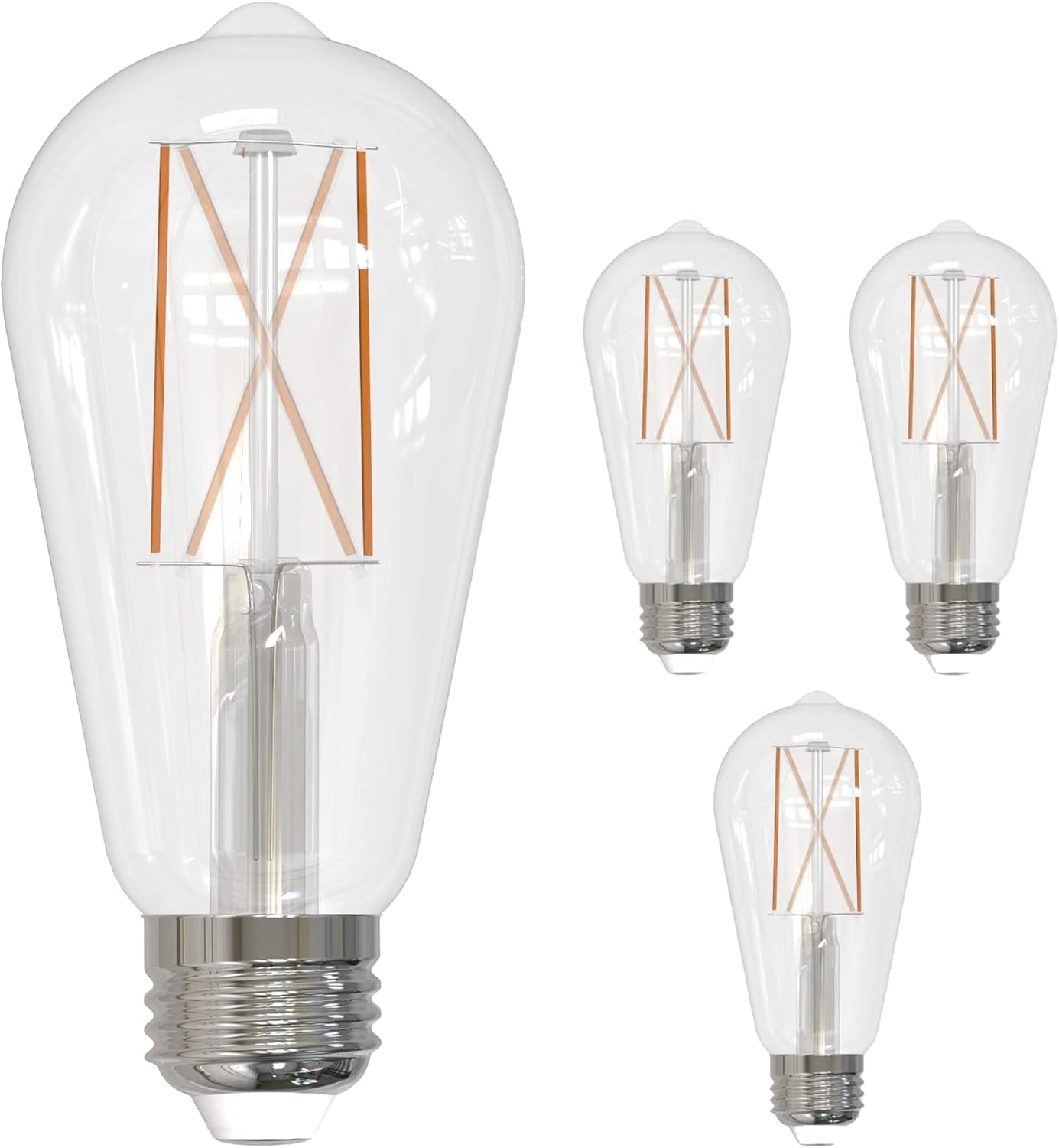 Dimmable Clear Filament ST18 LED Bulb - Vintage Style Lighting