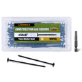Lag Screws 6 in #14 x 6 Structural Wood Screws - Heavy Duty Rust