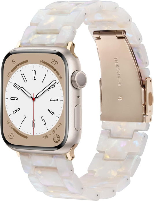 Lightweight Aurora White Apple Watch Band 42mm