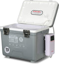 Live Bait Cooler PRO 19Qt with Rechargeable Aerator - Portable Bait