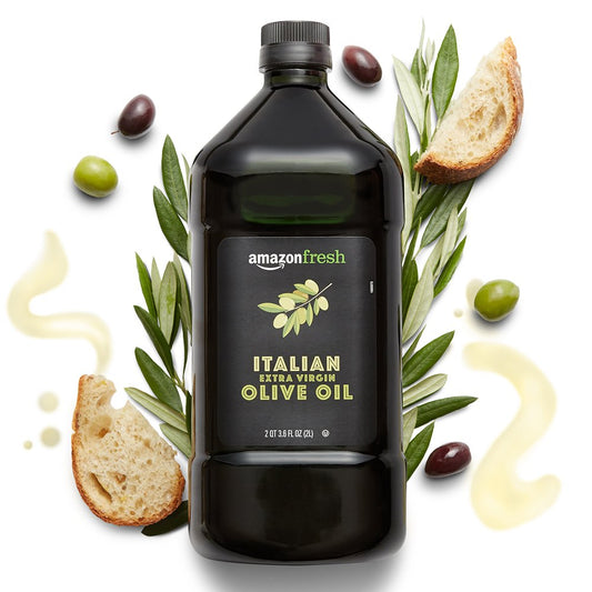 Italian Extra Virgin Olive Oil 2 Liter Pack of 2 for Cooking