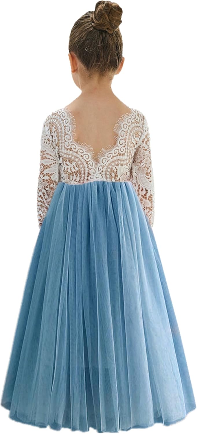 2Bunnies Girl Peony Lace Back A-Line Tutu Tulle Dress Review