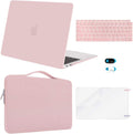 MOSISO MacBook Air 13 inch Case with Accessories in Rose Quartz